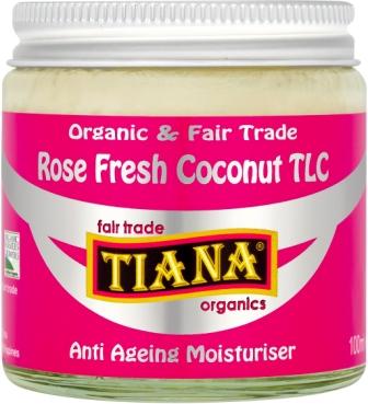 Coconut rose moisturiser